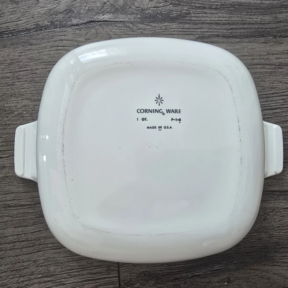 Corningware 1 Qt Blue Cornflower Dish No Lid